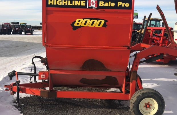 Highline 8000 Bale Pro Bale Processor