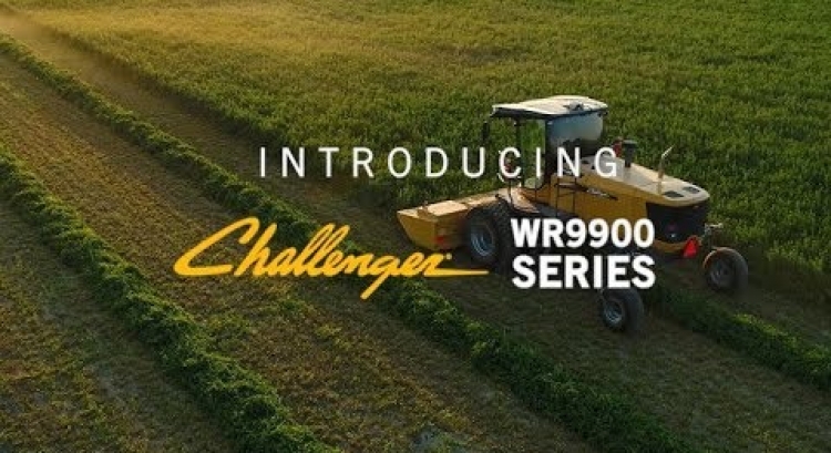 Introducing the Challenger WR9900 Series Self-Propelled Windrower