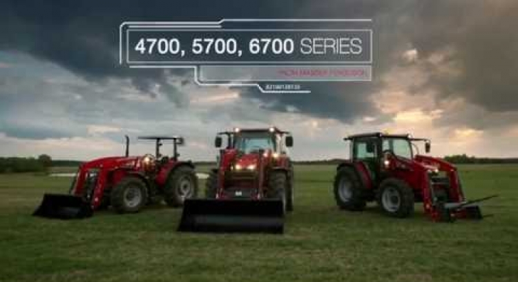 4700, 5700, 6700 Global Series Tractors from Massey Ferguson