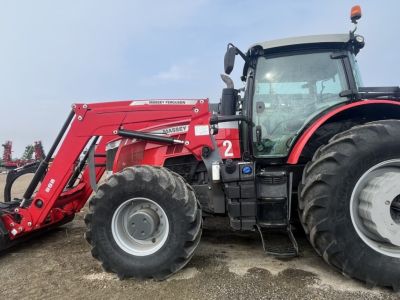 2017 Massey Ferguson 8727 Tractor: 4123 Hours